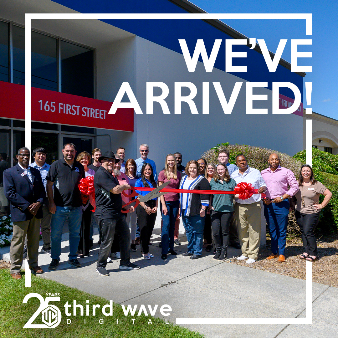 Ribbon Cutting at new Third Wave Digital in Downtown Macon