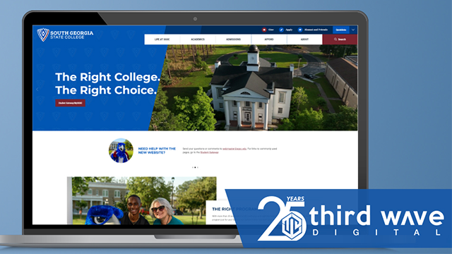 South Georgia State University Website Launch